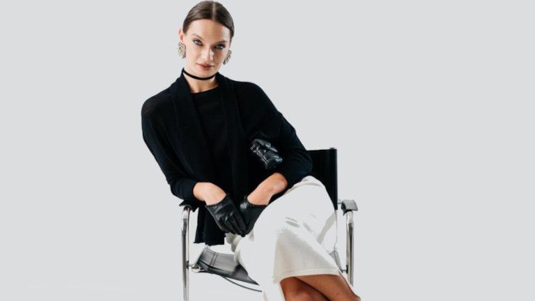 A capsule of premium knitwear for women - leaders in business and politics